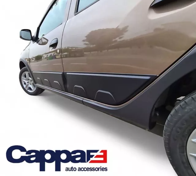 Side Door Body Cladding 4 Pcs ABS Plastic FITS Dacia Sandero Stepway 2013-2019