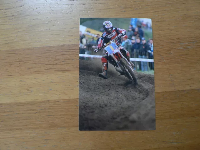 F061- Stefan Everts No1 Radson Motocross Photo Mx Cross Honda