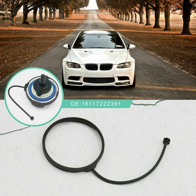 RUBBER STRAP RELACEMENT Fuel Filler Cap Tether Cord for BMW 1 3 5 7