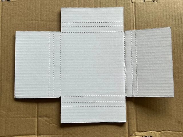 10 Variable Depth 45 RPM Record Album Mailer Shipping Boxes 7.5" x 7.5" x 0.5-1"