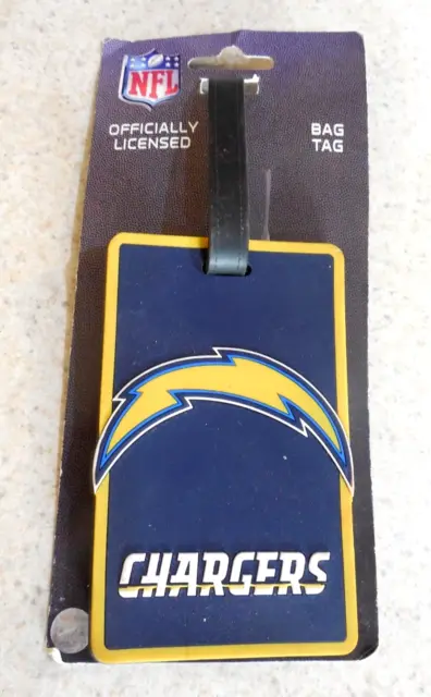 New Los Angeles Chargers  Bag Tag NFL Licensed Luggage Tag unused