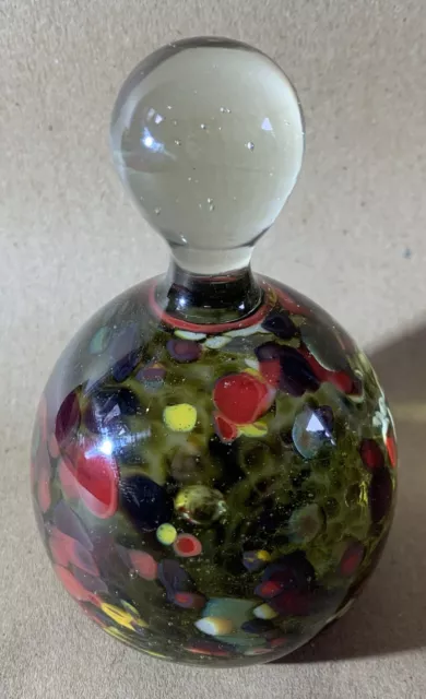 Vintage Mdina Glass Paperweight.