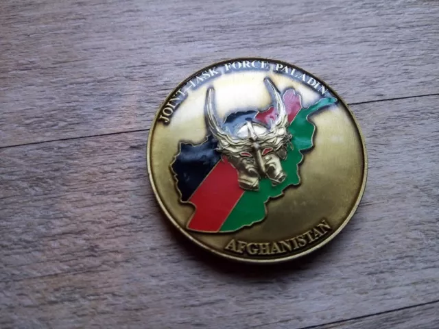 Challenge Coin - Joint Task Force Paladin Afghanistan - Counter IED