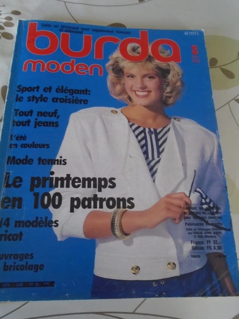Magazine Burda Moden Style Mars 1981 - Safari Chic Et Pastels Romantiques, Occasion