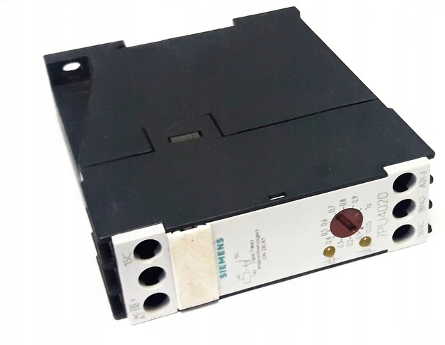 Siemens Time Relay 7Pu4020 Ac220/240 /#Z M1Q 9502