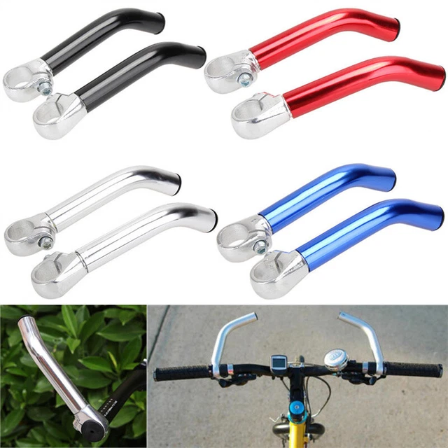1Pair Alloy Bicycle Handlebar End Grips 22.2mm MTB Mountain Bike Handle Bar Ends