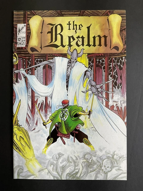 The Realm #12 Arrow Comics 1988 Guy Davis Ralph Griffith Boarded