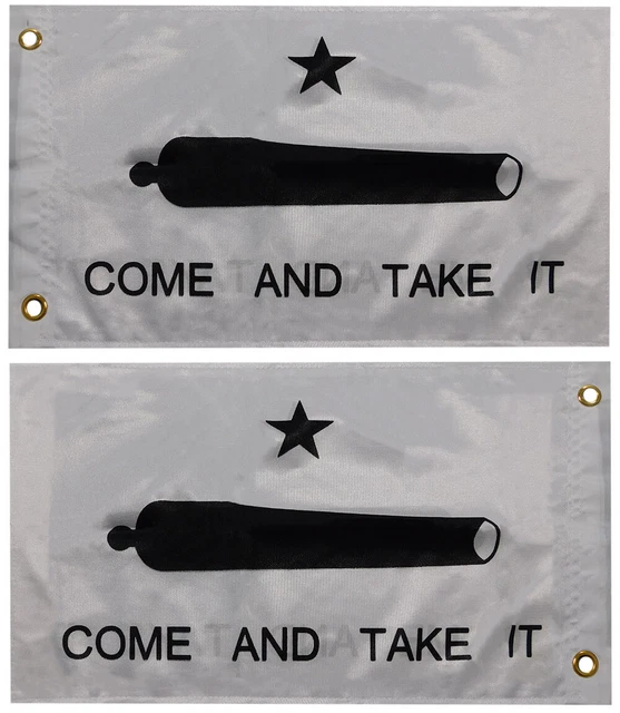 12x18 12x18 Gonzales Gonzalez Come and Take It Texas Flag Banner