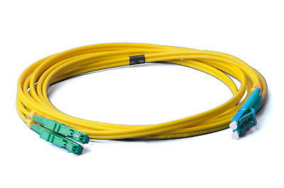 1m-30m fibra di vetro a fibre ottiche e2000 APC LC UPC Patch Cavo Giallo os2 LWL 