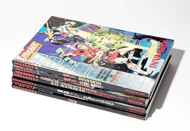7 Valiant Comic Collection TPBs: Magnus, Harbinger, Rai, Shadowman, Solar
