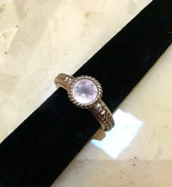 Atelier Anthony Nak Sterling Silver Light Pink Quarz Pearl Rope Ring Sz 6 Mexico Atelier Anthony Nak Sterling Silver Light Pink Quarz Pearl Rope Ring Sz 6 Mexico