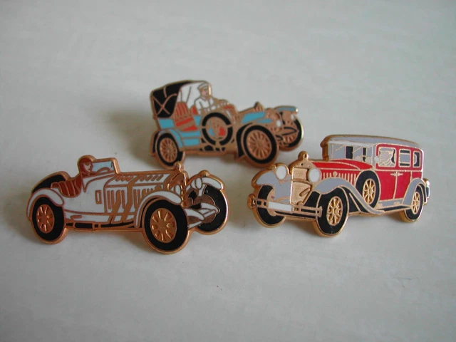 Lot 3 pin's DAIMLER / MERCEDES type Simplex , SSK et 460 par ARTHUS BERTRAND