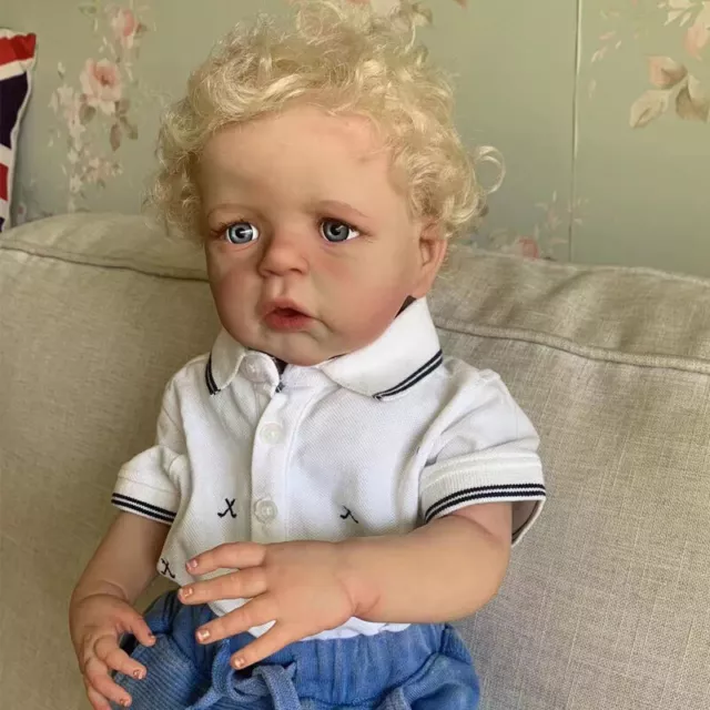 25" Reborn Baby Puppe Kit Sandie Toddler Kit Unfinished Diy Doll Parts Feet Gift