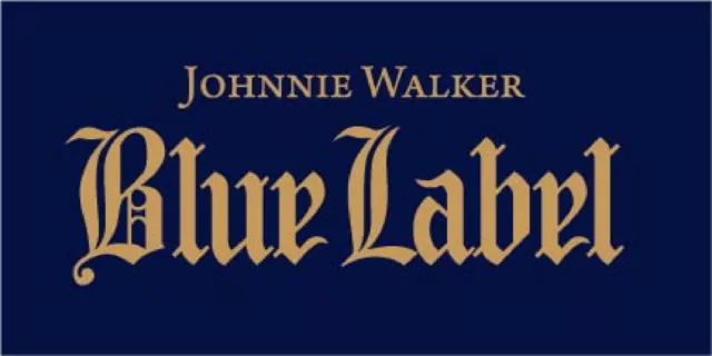JOHNNIE WALKER Blue Label Sticker Decal *DIFFERENT SIZES* Whiskey  Bar Wall