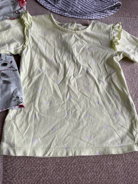 Girls clothing bundle age 2-3 years dress tops hat zara george M&S etc 4