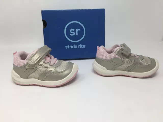 Toddler Girl Stride Rite Sneakers Size 5 W pre-owned