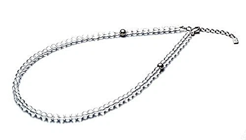 Collar PHITEN Collar Cristal (5mm) 40cm (+5cm ajustador)