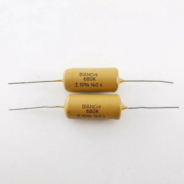 Condensateur 2 X 0,005uF 10% 3000V Mallory GEM3025 - Neuf, Pour électronique Vintage Ou Réparation