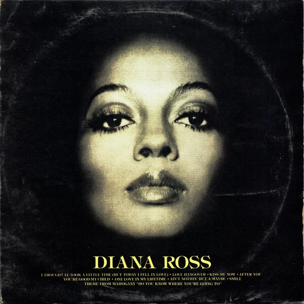 Diana Ross - Diana Ross - Used Vinyl Record - P2508S