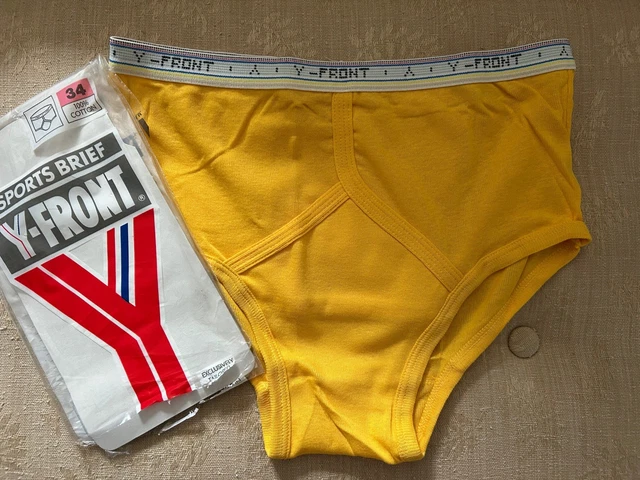 NWT MEN'S VINTAGE Jockey Y-front sports brief size 34-35 waist