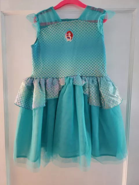 NWOT Disney Princess Ariel Little Mermaid Ariel Tutu Dress 6/6x