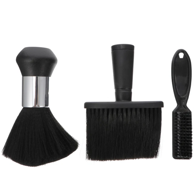 3 piezas cepillo para el cabello roto cepillo de afeitar hombre cepillo de limpieza hombre