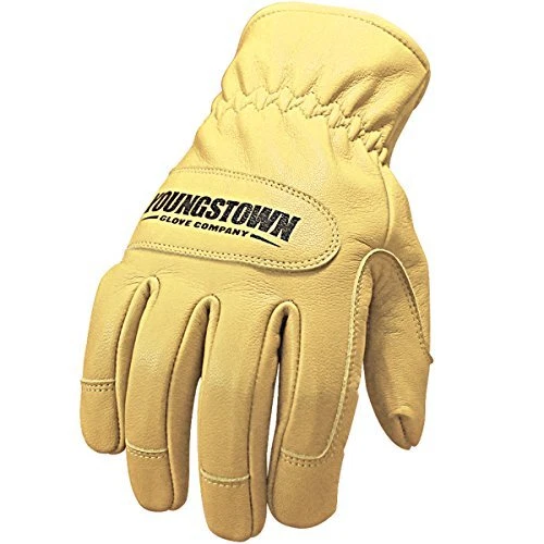 YOUNGSTOWN GLOVES Leather Work Gloves - Flame, Spark, Arc Flash Resistant Gro...