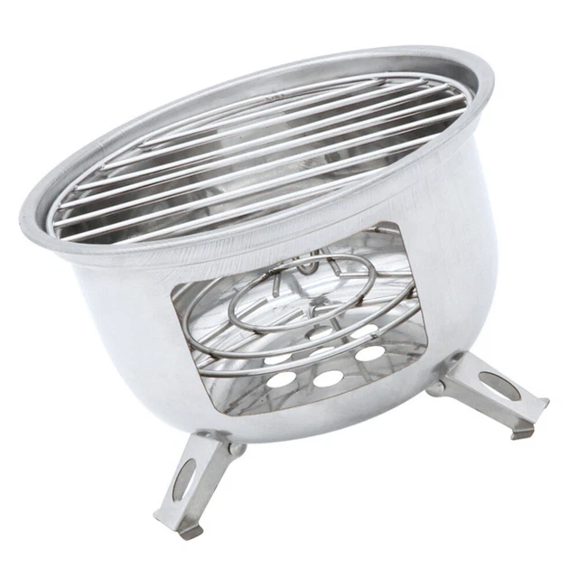 Barbecue a carbone, griglia pieghevole, facile da trasportare, griglia