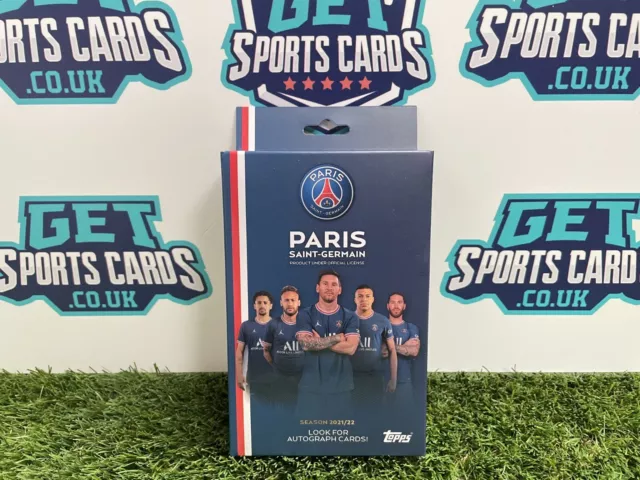 2021-22 Topps Paris Saint-Germain Team Set PSG Football Soccer Cards Set