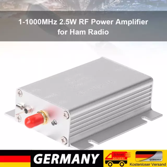 1-1000MHz 2.5W HF VHF UHF FM Transmitter RF Power Amplifier for Ham Radio