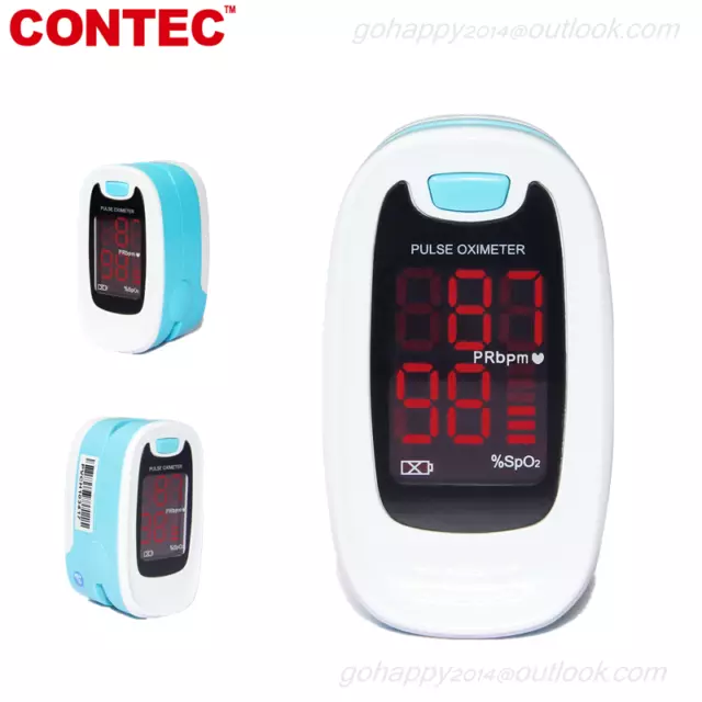 Finger Tip Pulse Oximeter SpO2 Heart Rate monitor blood oxygen Sensor Meter, FDA