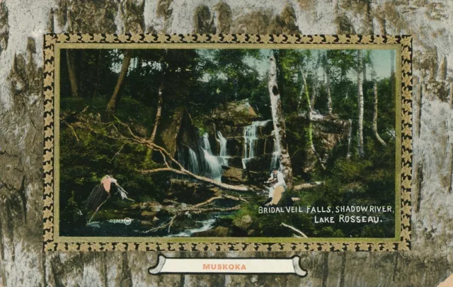 MUSKOKA ON - Bridal Veil Falls Shadow River Lake Rosseau