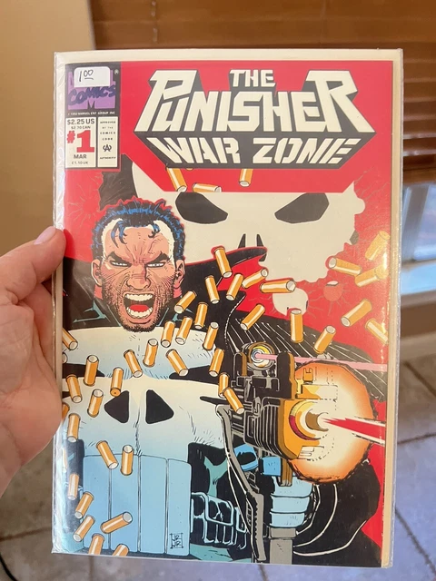 Punisher: War Zone Issue #1 Marvel Comics John Romita Jr. As Is Bag/board As Is