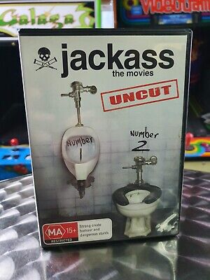 Jackass The Movies - Uncut (Number 1 and Number 2) DVD 2002