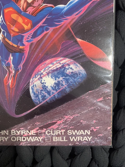 2 Book Superman TPB Lot: Chronicles 6 Jerry Siegel and Earth Stealers John Byrne 7