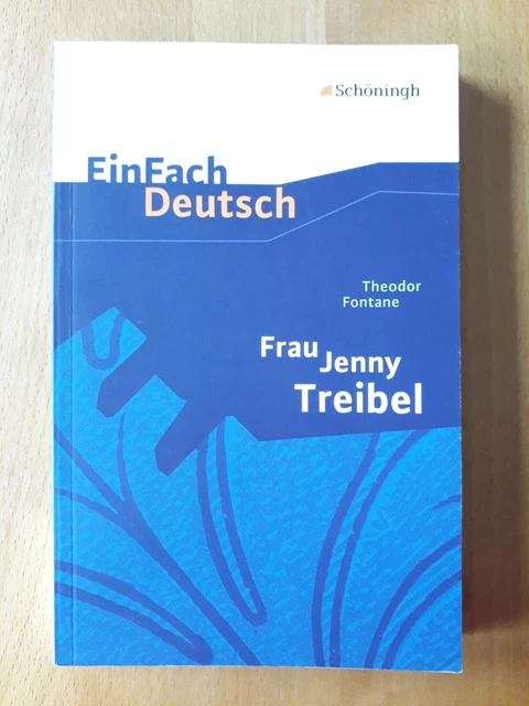 Buch EinFach Deutsch Jenny Treibel Theodor Fontane 9783140224437