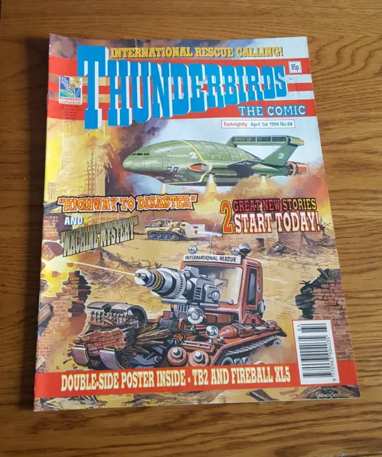 Thunderbirds The Comic - #64 1994 1st April Fleetway Comics