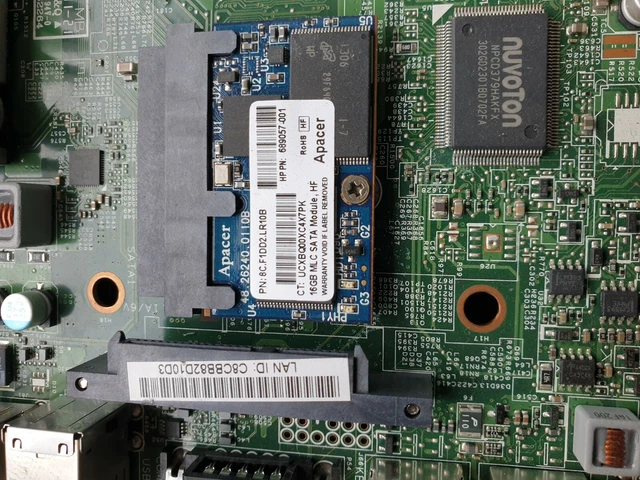 PLYMOUTH 11042-3 REV B Motherboard W/ 682141-600 Heatsink W/ 8C.f1Dd2 ...