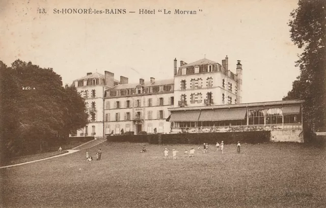 CPA St-Honoré-les-bains (58) - Hôtel "Le Morvan"