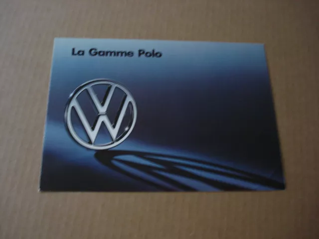 catalogue/brochure  volkswagen polo   -  4/1991