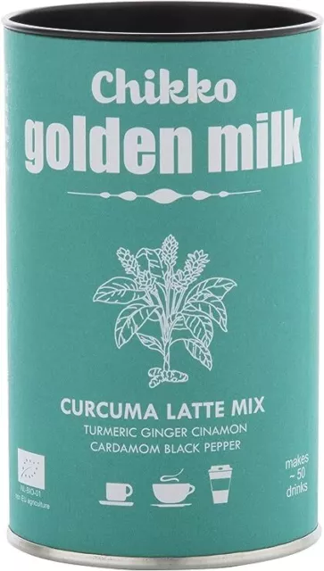 Chikko Not Caffè latte dorato: miscela di spezie biologiche 110 g