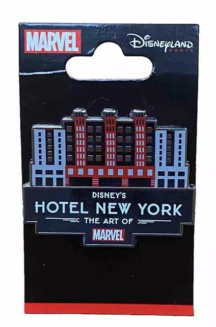 PINS DISNEY HOTEL New York Marvel exclusive Disneyland Paris The Art of ...