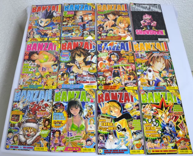 Banzai Manga Comics/Magazine 01/2005 - 12/2005 Completely German