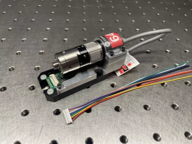 Coherent Bioray Compact Fiber Ready Laser 649nm 125+mW Adjustable Focus SMA