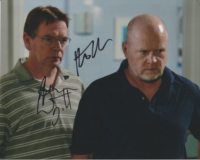 Adam Woodyatt & Steve McFadden HAND Signed 8x10 Photo, Autograph