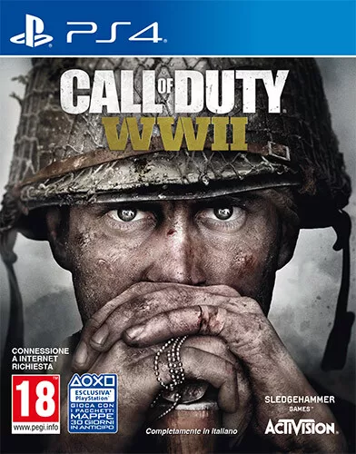 Call Of Duty World War 2 WWII PS4 Playstation 4 ACTIVISION BLIZZARD