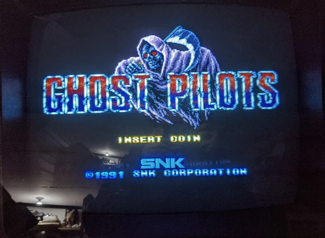 Neo-Geo MVS SNK Ghost Pilots Authentic Original Japan Cartridge 100% NOT Bootleg