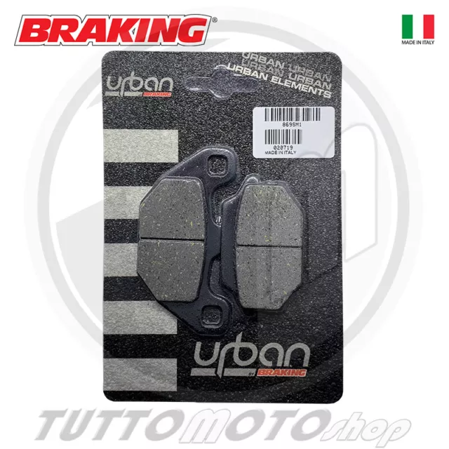 Coppia Pastiglie Freno Anteriore Braking Kymco People One 125 2013 2014 2015