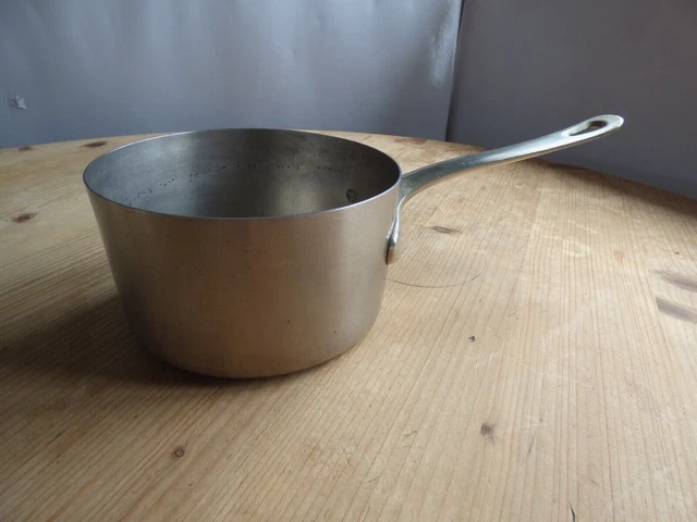 Casserole En Aluminium Pur Vintage Diamètre 24 Cm - Occasion, Française