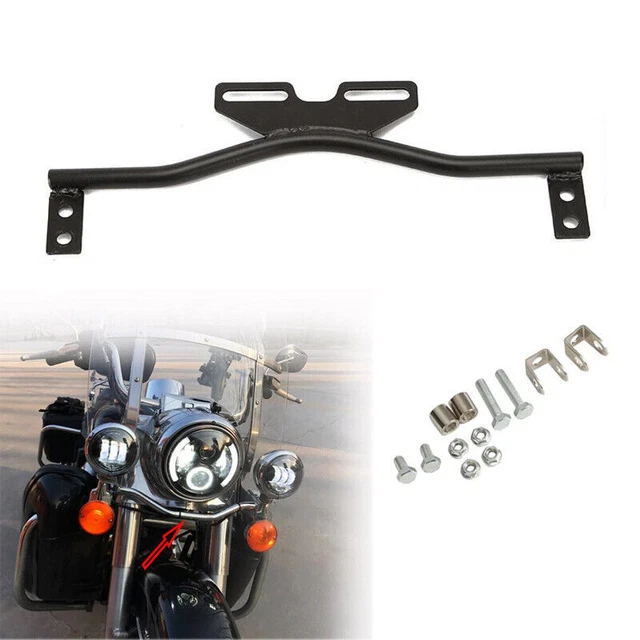 Passing Driving Spot Fog Light Bar Bracket w/ Screw For Honda Shadow VT 1100 500